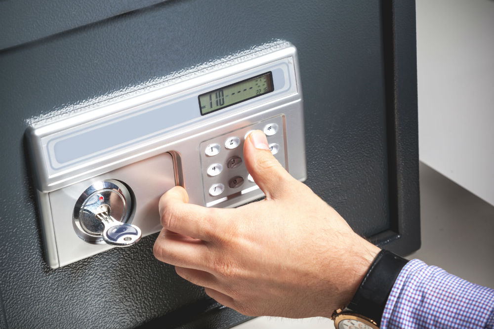 Protex Fire Resistant Electronic Wall Safe
