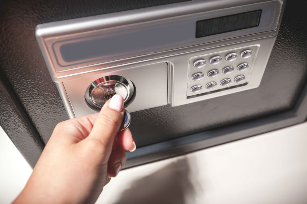 SentrySafe SFW123DSB 1.23 Cubic Feet Combination Fire-Safe